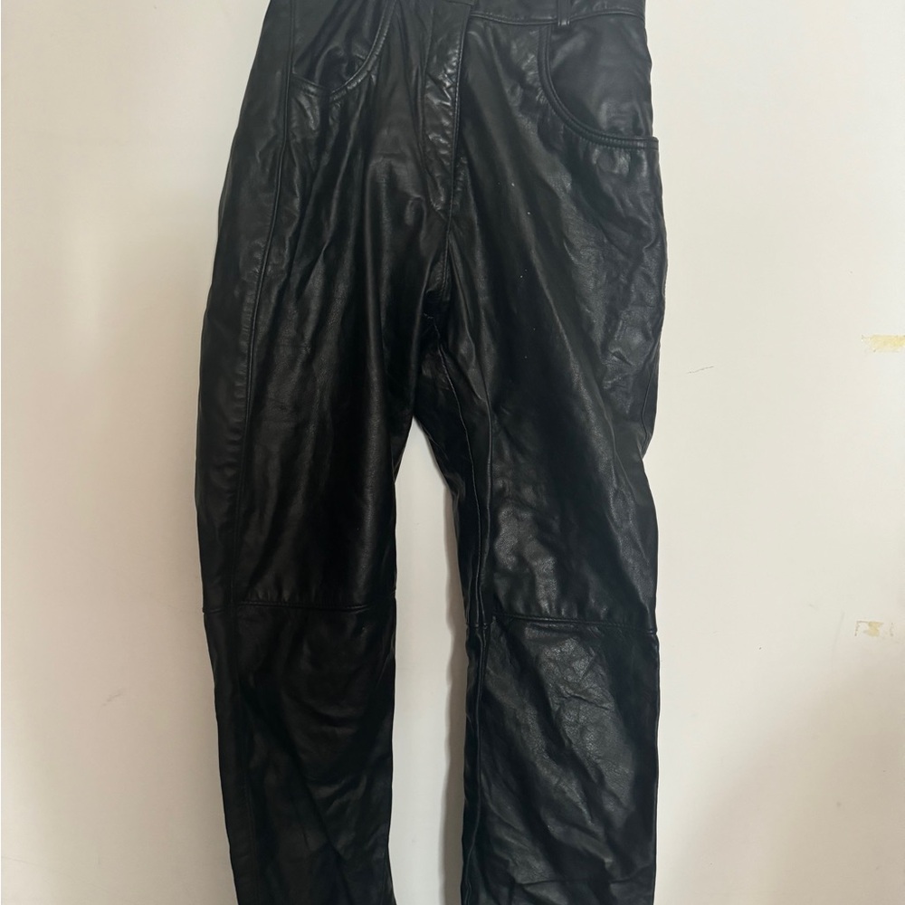 Leather pants
